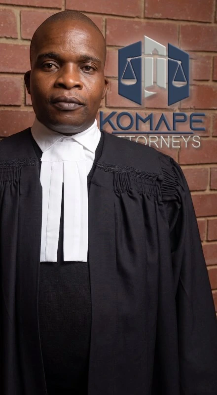 Godfrey Komape, founder and director of Komape Attorneys